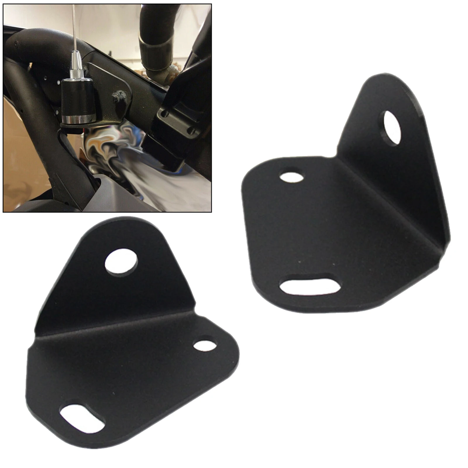 

Pair LED Flag Whip Antenna Reverse Light Bracket for Maverick X3 2017-2019