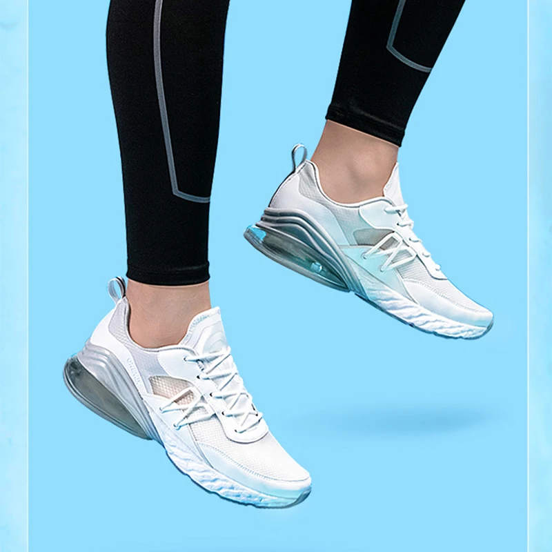 Женские кроссовки ONEMIX на плоской подошве повседневная обувь для бега открытом