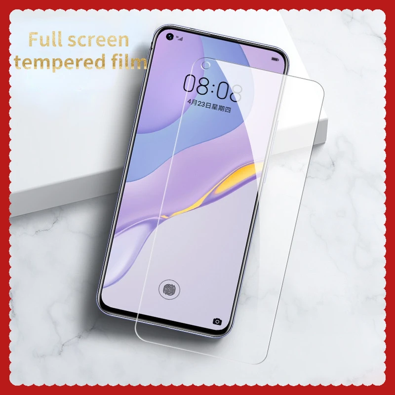 Закаленное стекло для Realme GT Gtneo защита экрана V13 полноэкранная V15 HD X7pro Blu Ray Realmeq2