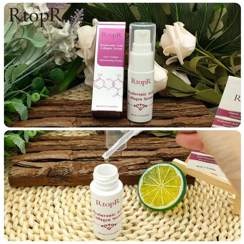 

Hyaluronic Acid Collagen Face Serum Acne Treatment Anti Wrinkle Skin Care Essence Face Care Whitening Anti-Aging Facial Serum