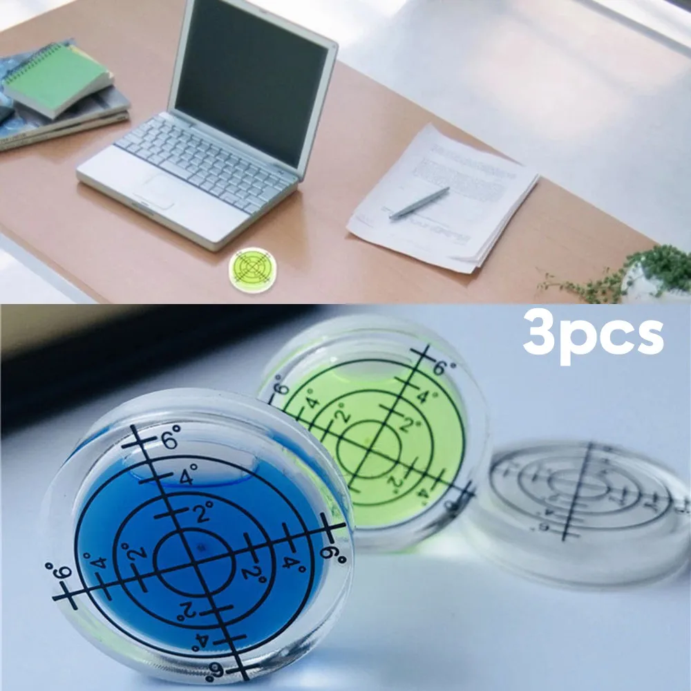 

32mm Round Bullseye Precision Spirit Level Bubble Caravan, Shelves For Professional Or Occasional Use