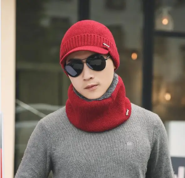Унисекс теплые зимние вязаные шапки модная зимняя шапка для мужчин и женщин