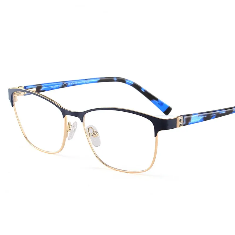 53-15-135 Transparent Glasses Women Cat Eye Fashion Spectacles for Optic Lens Prescription Anti Blue Scratch Reflection |