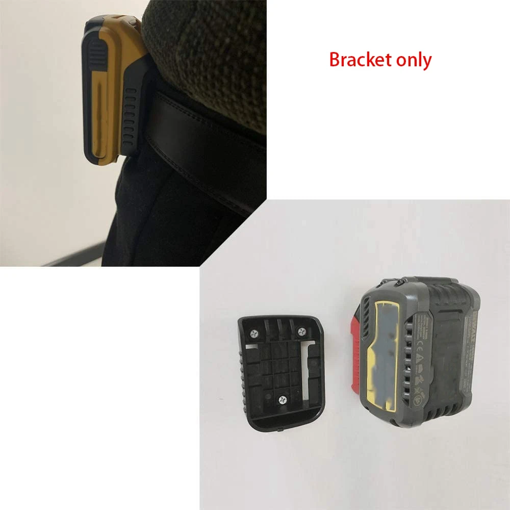

5Packs Battery Holders Mount Fit for Dewalt 20V 60V Batteries Perfectly