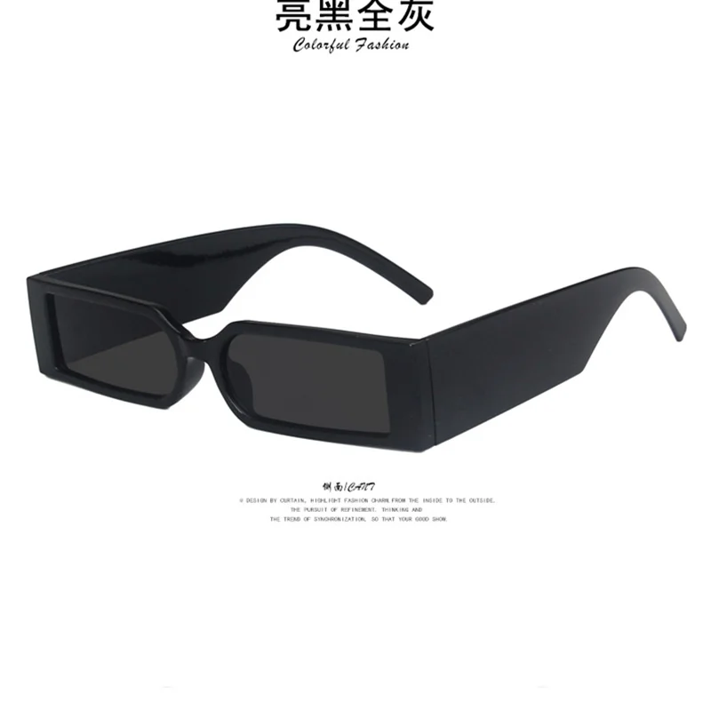 

new arrival 2021 futuristic small rectangle sunglasses women men steampunk driving glasses vintage oculos de sol masculino uv400
