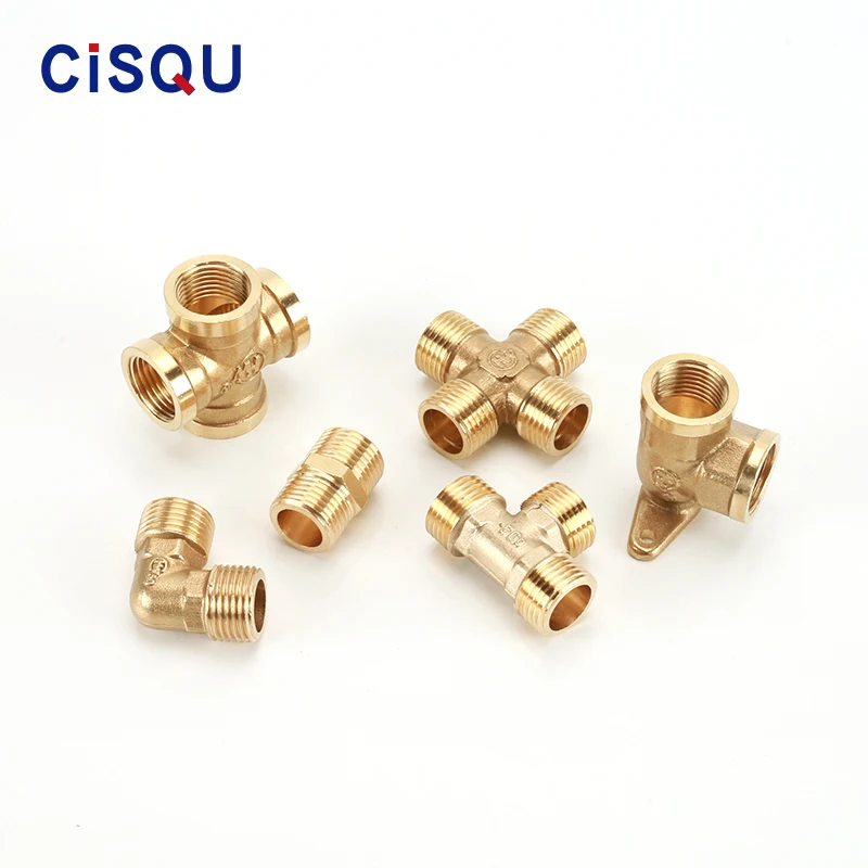 Медными переходниками обтянутый тканью 1/2 &quotдюйма BSP с резьбой для мужчин и