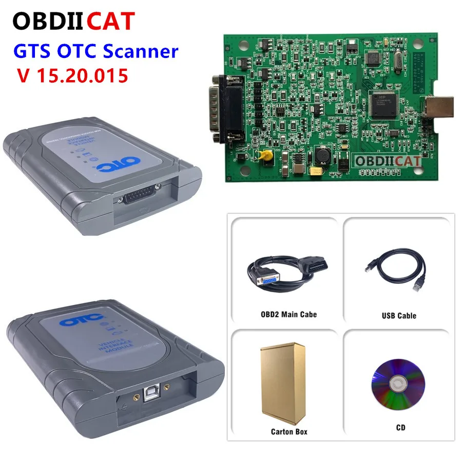 Лучший GTS TIS3 OTC сканер для игрушек ota IT3 новейший V15.20.015 Global Techstream PLUS 3IN1 новейшая
