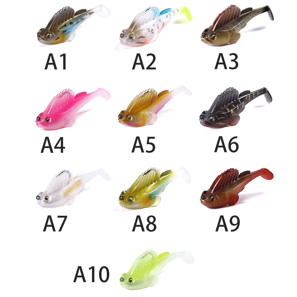 2020 Новое поступление 7 см 14 г Megabass Dark Sleeper Soft Body Swimbait глубокий пробежек Paddle Dropshipping