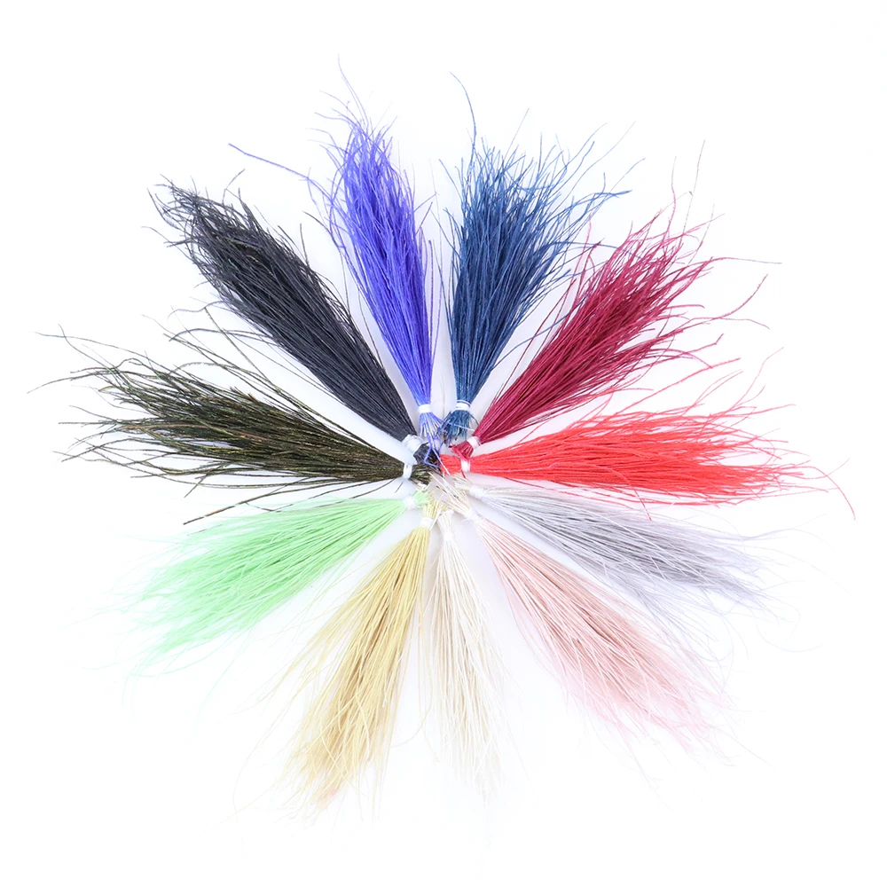 1 Комплект красивый натуральное павлинье перо шелк 6 8 дюймов аксессуары к