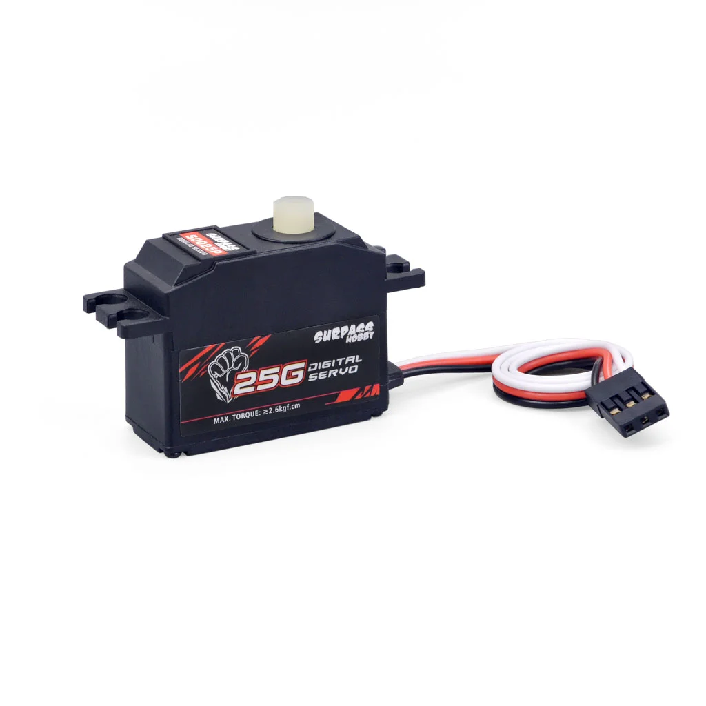 Пластиковый цифровой рулевой механизм Surpass-Hobby 25 г сервопривод для самолета лодки
