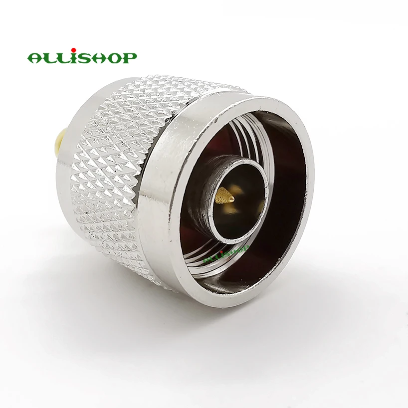 ALLiSHOP 5Pcs Two Way Radio Coaxial Adapter N Plug Male to SMA Female Jack RF Coax Antenna Connector Straight Adaptor | Обустройство