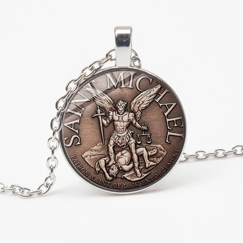 Подвеска с Майклом подвеска в стиле ретро защитным амулетом|Ожерелья подвеской| |