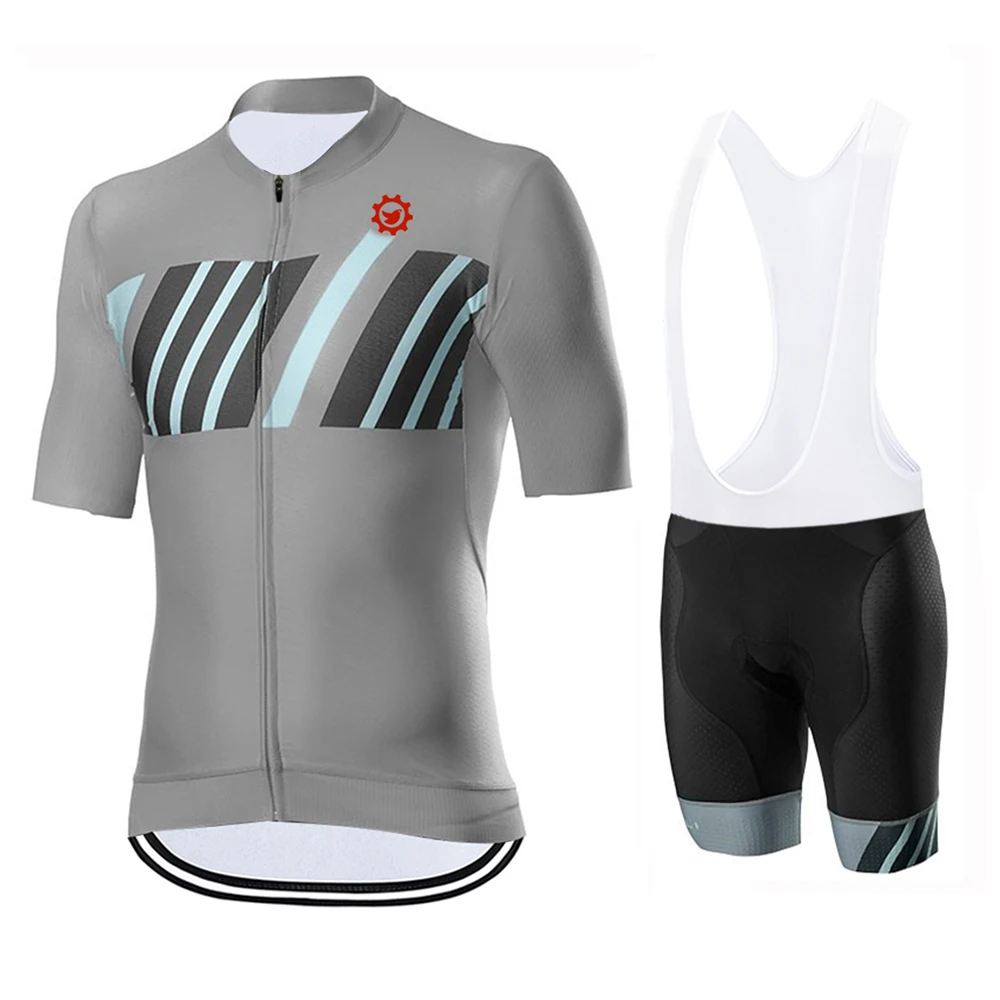 

Cycling Sets New Men Bike uniform Summer Cycling Jersey Set Road Bicycle Jerseys MTB Bicycle Wear Breathable Cycling Clothing