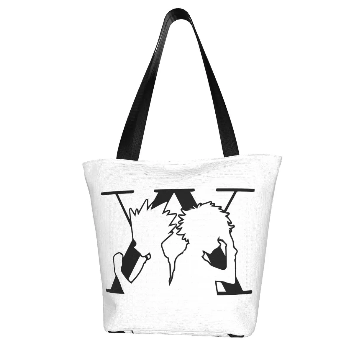 Hunter X Hunter Polyester outdoor girl handbag, woman shopping bag, shoulder bag, canvas bag, gift bag