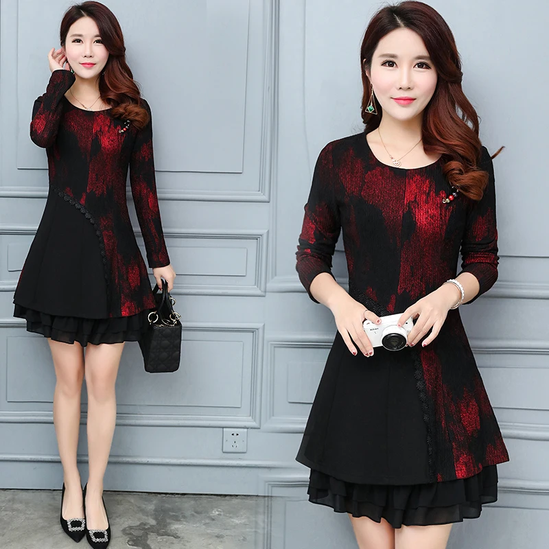 Сезон весна осень Женское платье в винтажном стиле детское с длинным рукавом