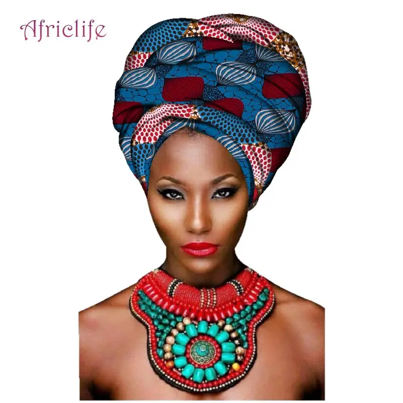 

Women Head wraps headtie Accessories Patchwork PatternsHight Quality Cotton African Headwraps for Women Head Scarf AF008