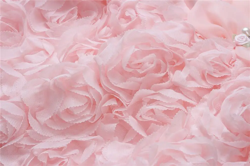 

Flower Baby Girl Wedding Dress Pink Tulle Baptism Christening Gown Pageant Dress Princess Party 1 Year Birthday Clothes