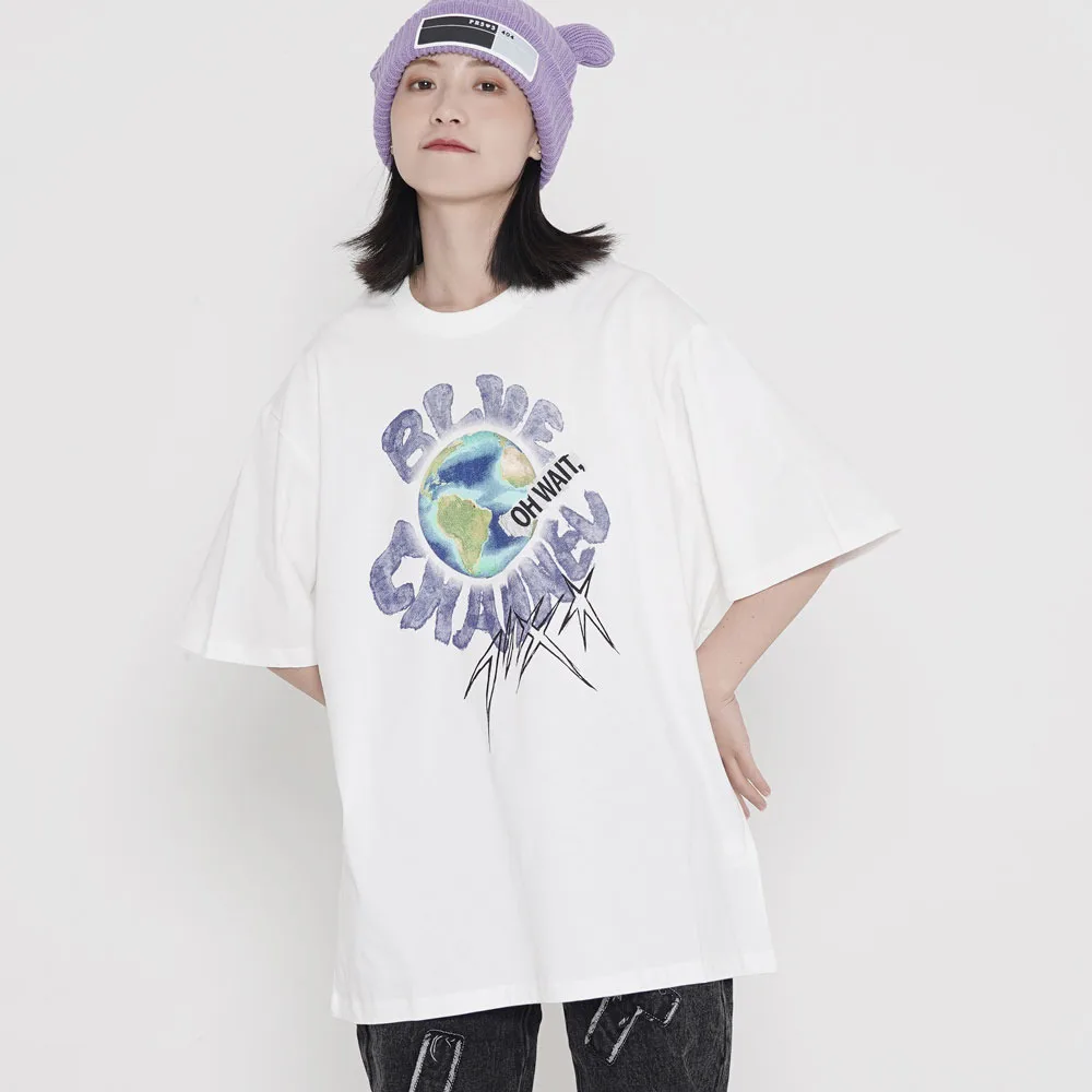

Men's T-shirt 2021 New Summer Short Sleeve Printed Tee Hip Hop Oversized Cotton Casual Harajuku Streetwear Top Tshirts Clothing
