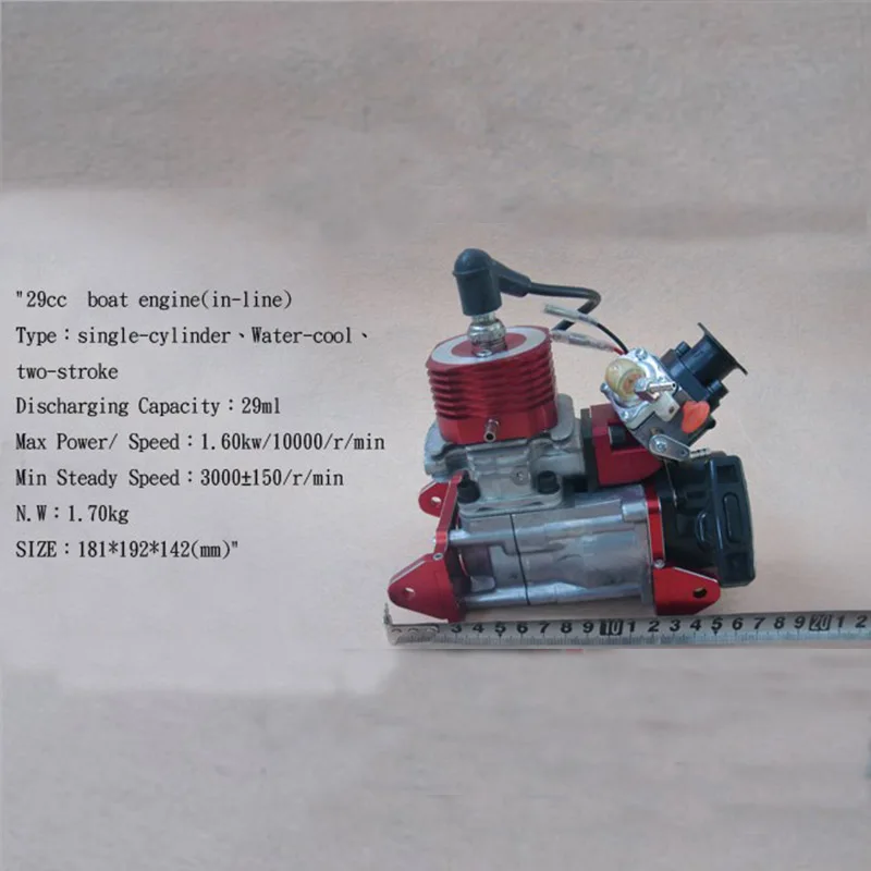CNC 29cc 2-Stroke RC Marine Engine (in-line) for Racing Boat Toys PARTS | Игрушки и хобби