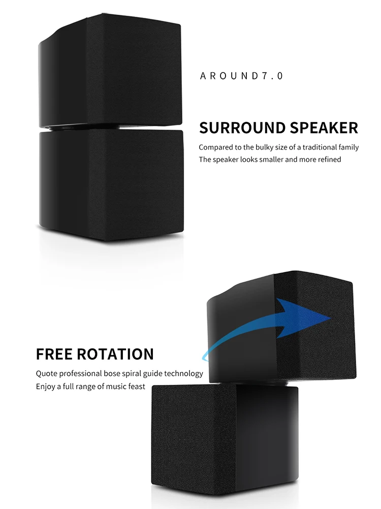 Профессиональная система домашнего кинотеатра TKL audio 5 1 с Bluetooth и 3D объемным