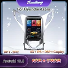 Автомобильная Мультимедийная система Kaudiony, стерео-система на Android 10,4, с экраном 10,0 дюйма, GPS, для Hyundai Azera, 2011-2012