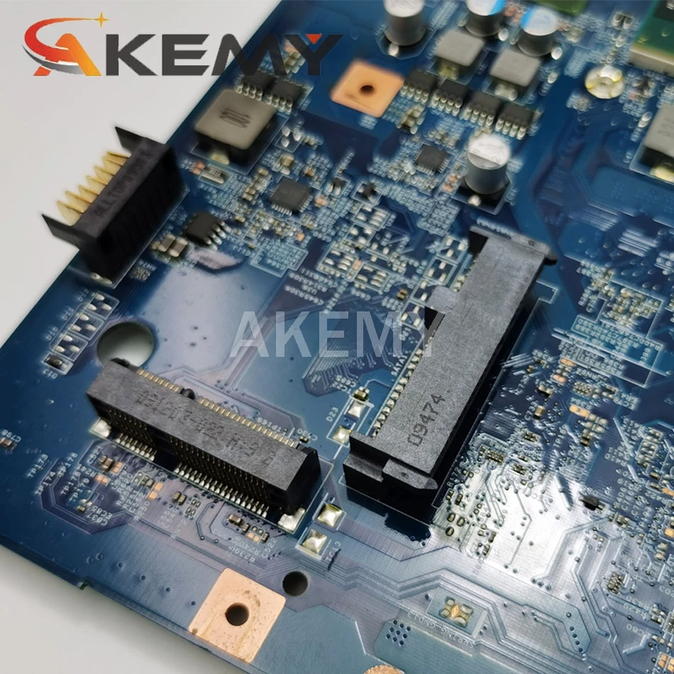 

Akemy For Acer aspire 7540 7540g Laptop Motherboard JV71-TR 48.4FP02.011 MBPJC01001 DDR2 HD4500 Free CPU