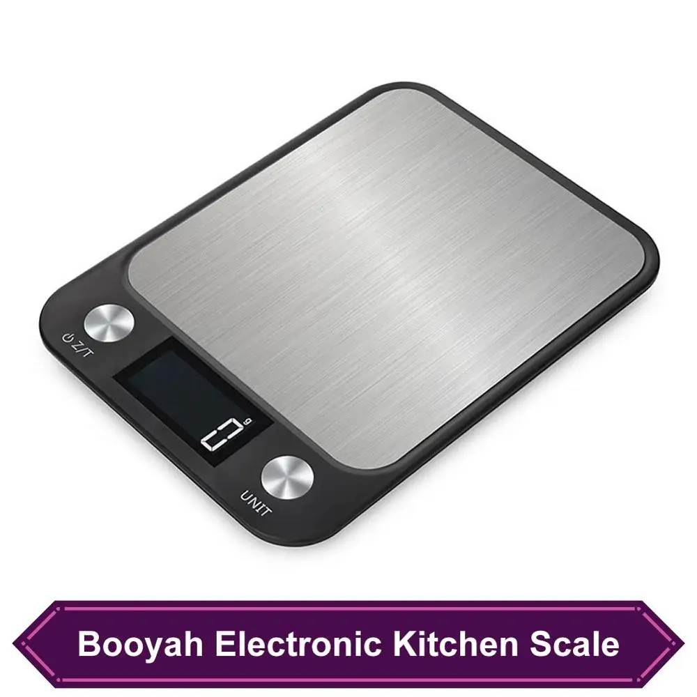 Кухонные весы из нержавеющей стали водонепроницаемые с ЖК-дисплеем 5 кг/10 кг |