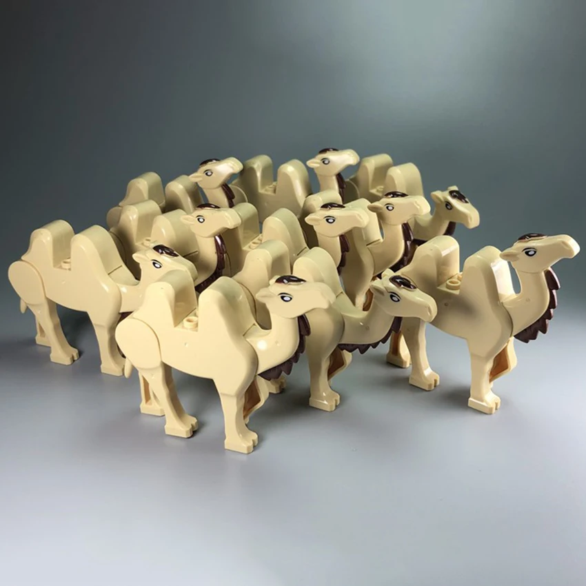 Singel Camel Block фигурки животных Desert наборы строительных блоков MOC DIY аксессуары