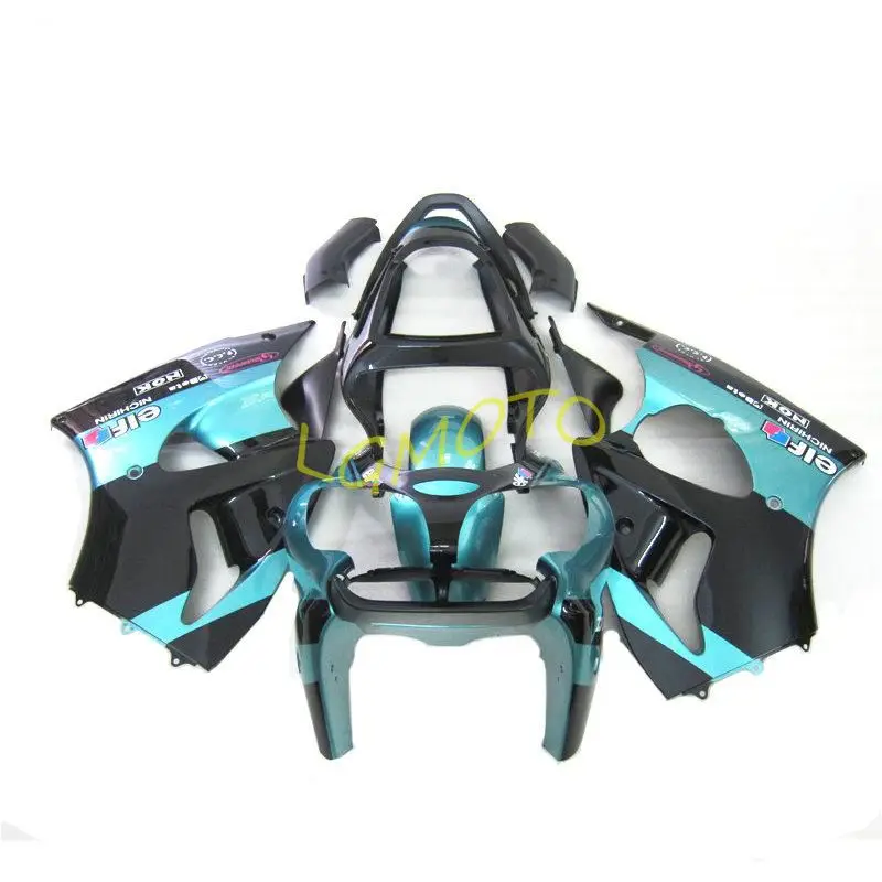 

Motorcycle ABS Plastic Fairings KAWASAKI Ninja blue black ZX6R 01 00 02 Body Kits ZX 6R bodywork for zx6r 2000 2001 2002 gifts