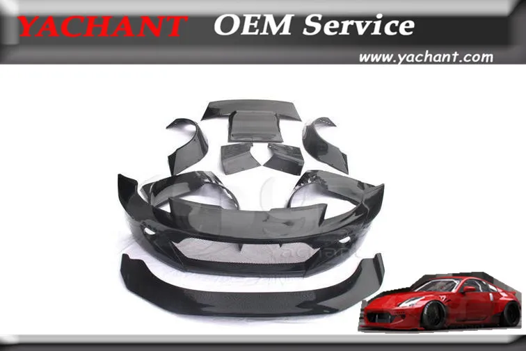 Автомобильный Стайлинг из стекловолокна FRP Bodykit подходит для 02 08 350Z Z33 RB V2 Стиль