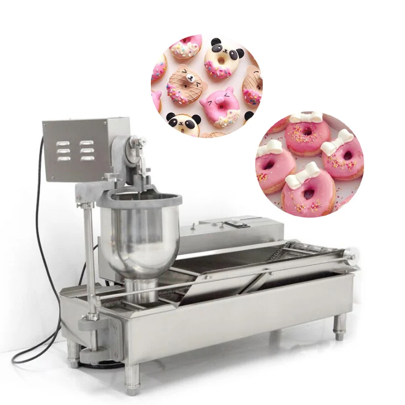 

Automatic Donut Maker/Donut Fryer/Four rows of mini doughnuts machine