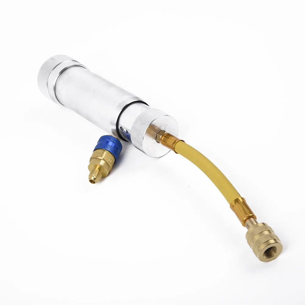 1 шт. 1/4SAE R134A 2 унции инжектор масла Авто A/C AC масло и краситель инжектор инструмент