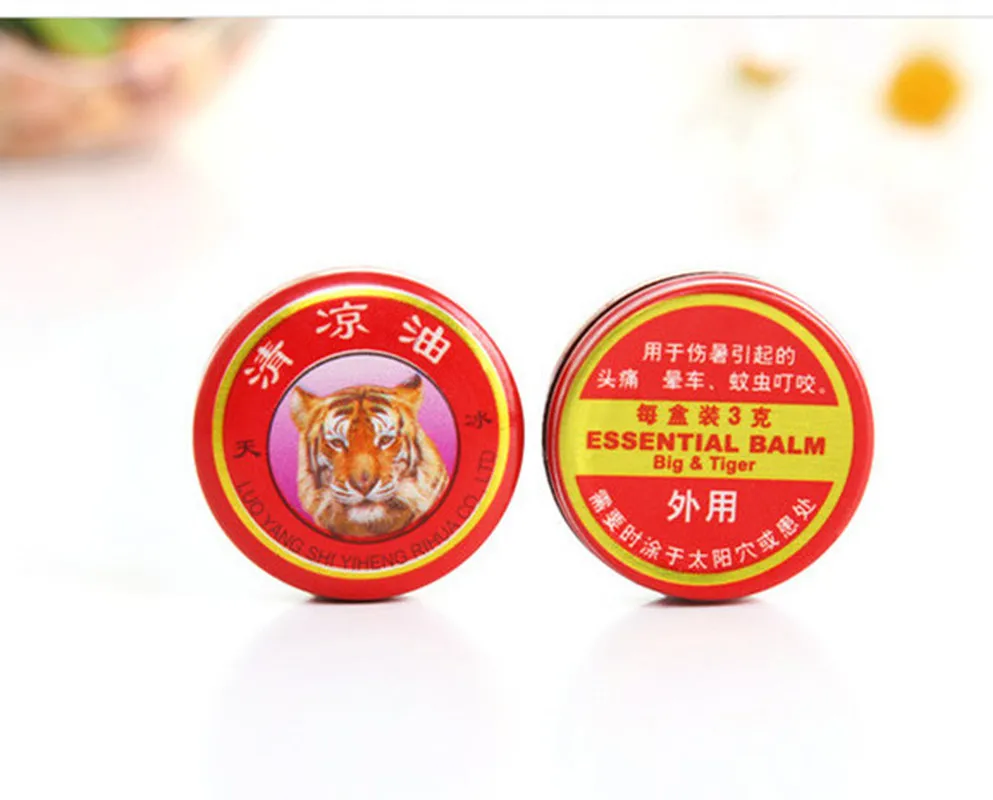 Мазь с красным тигром бальзам для облегчения головной боли эфирное масло массаж