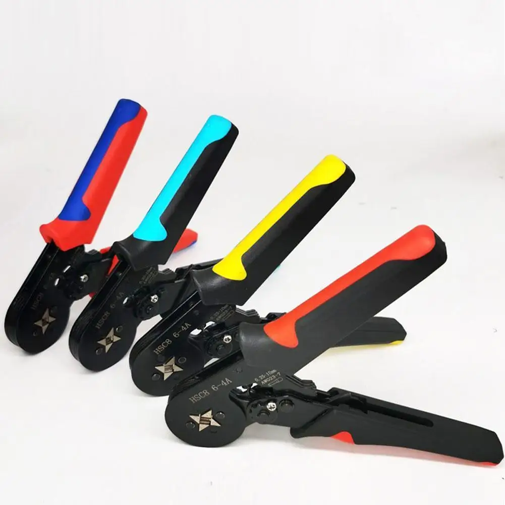 

Multifunctional Wire Crimping Pliers HSC8 Tube Type Cold Press Pliers Multifunctional Wire Crimping Pliers