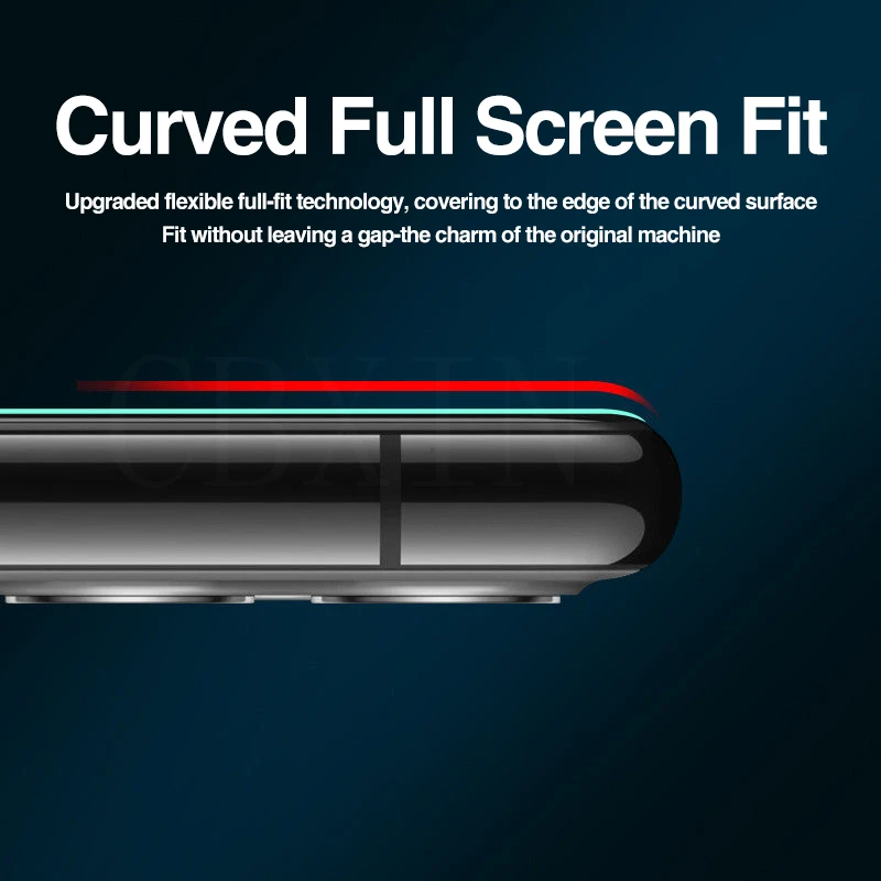 

4PCS Full Cover Hydrogel Film On the Screen Protector For iPhone 7 8 6 6s Plus Screen Protector On iPhone X XR XS MAX 11 12 Pro