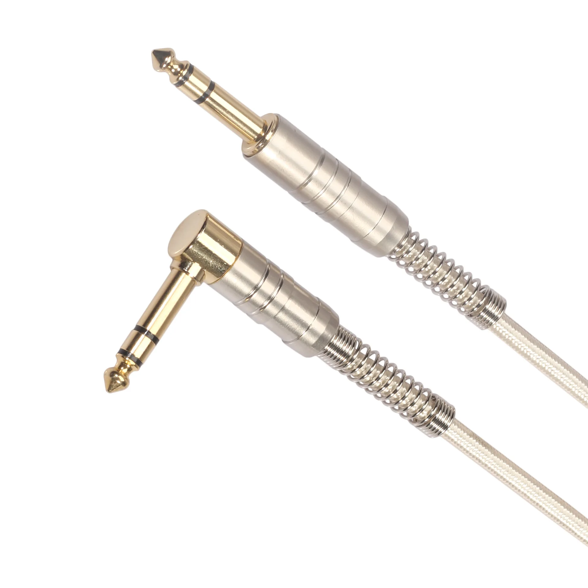 Кабель для шумоподавления прямой до локтя 90 градусов 6 5 мм штекер бас провод