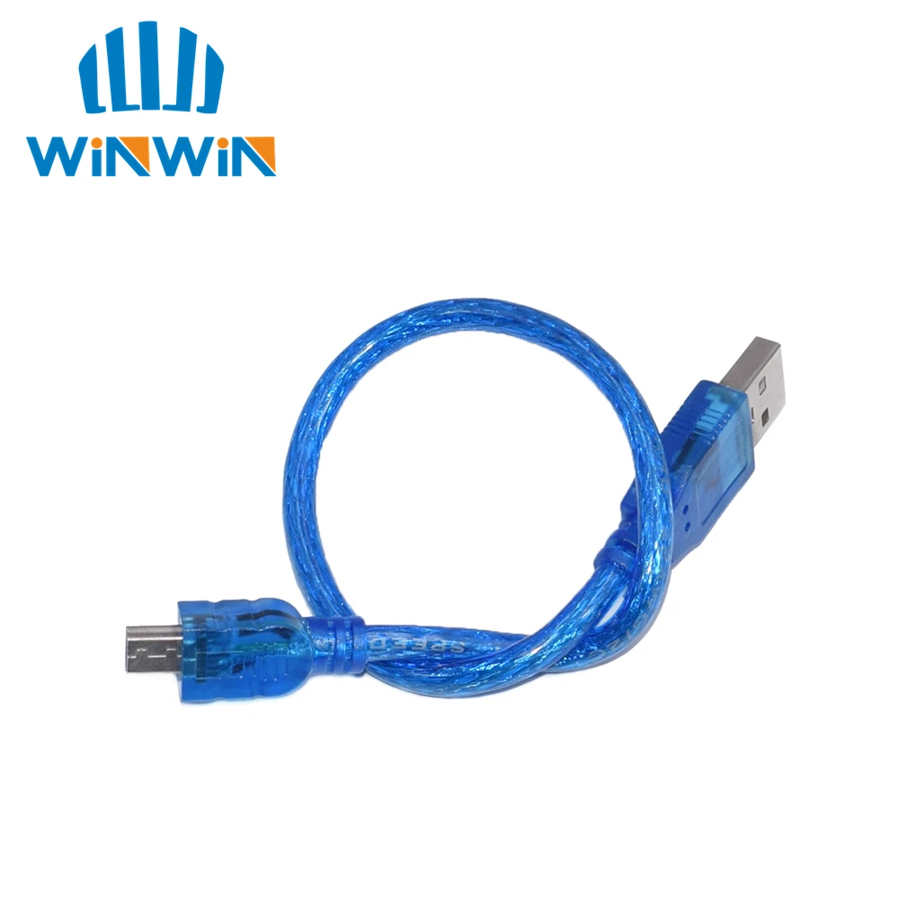 30CM cable 1 шт./лот Nano 3,0 контроллер совместимый nano CH340 USB драйвер без кабеля - Цвет: 30CM cable
