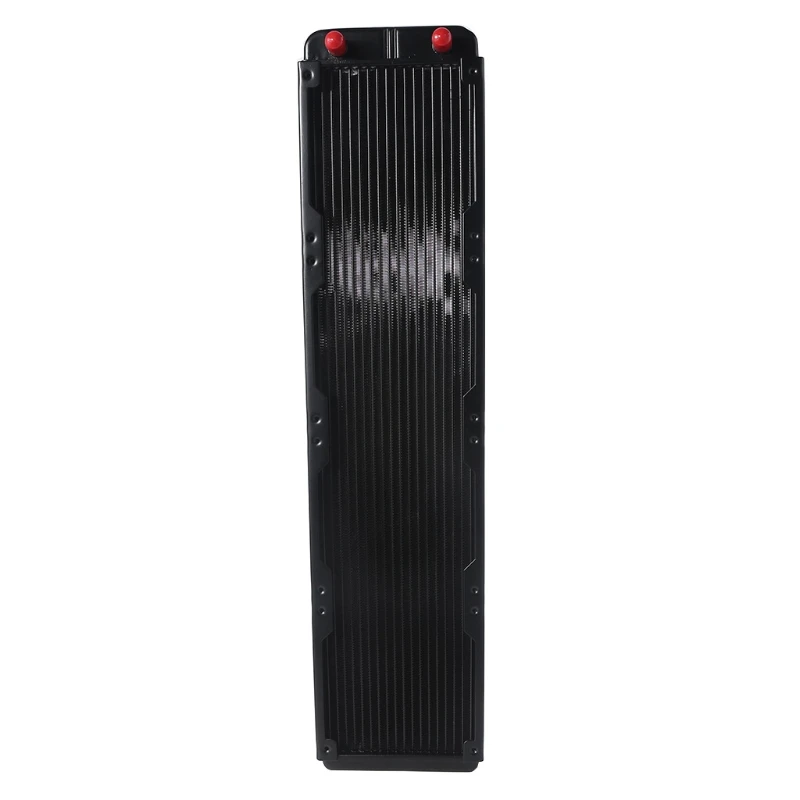 

DIY Liquid Cooling System High-Density Fins 18 Row Aluminum Tubes Radiator 480mm