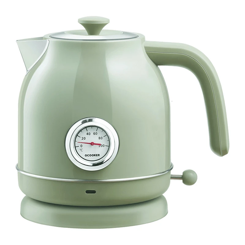 Круглый кухонный бытовой Электротермический чайник для кипячения воды с