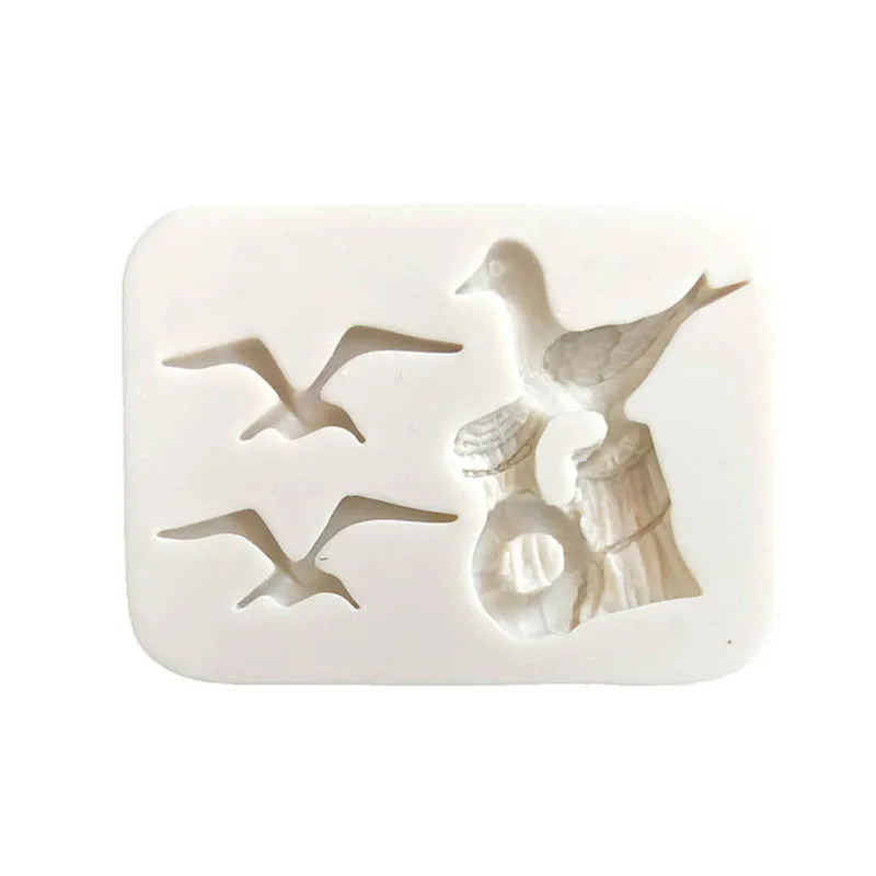 3D Силиконовая форма морские животные инструменты для украшения тортов из