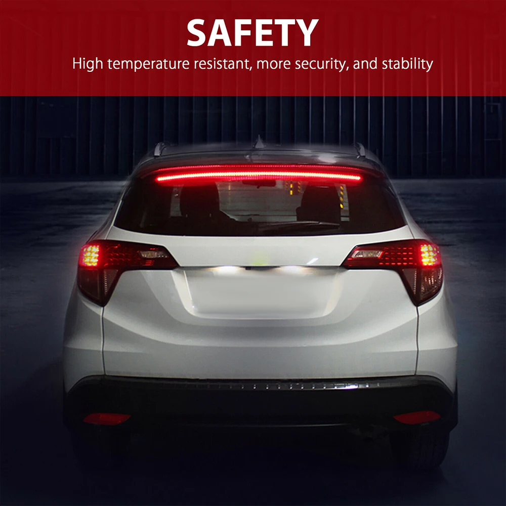 

90cm Car Universal Long Strip Brake Light Red Light 2835