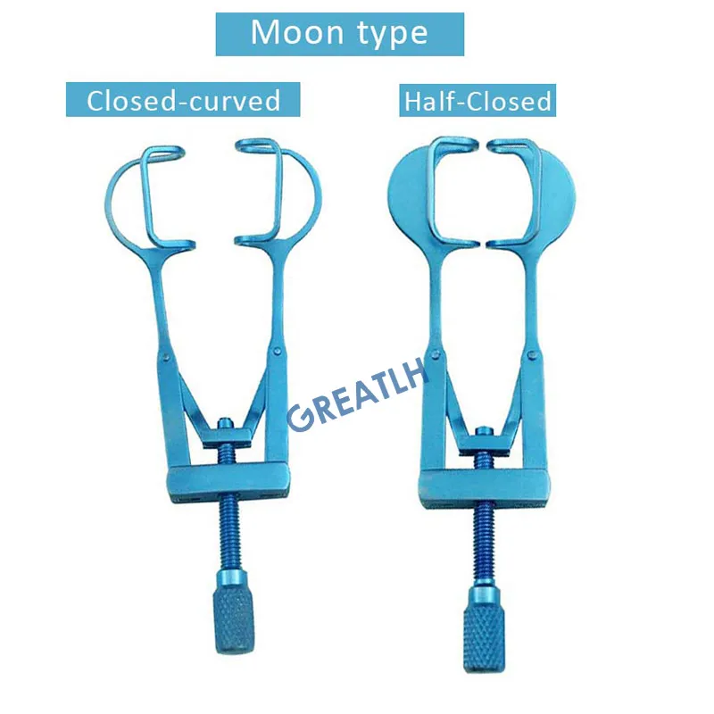 Титановый Lieberman Твердые глазные спекуляции офтальмологический хирургический