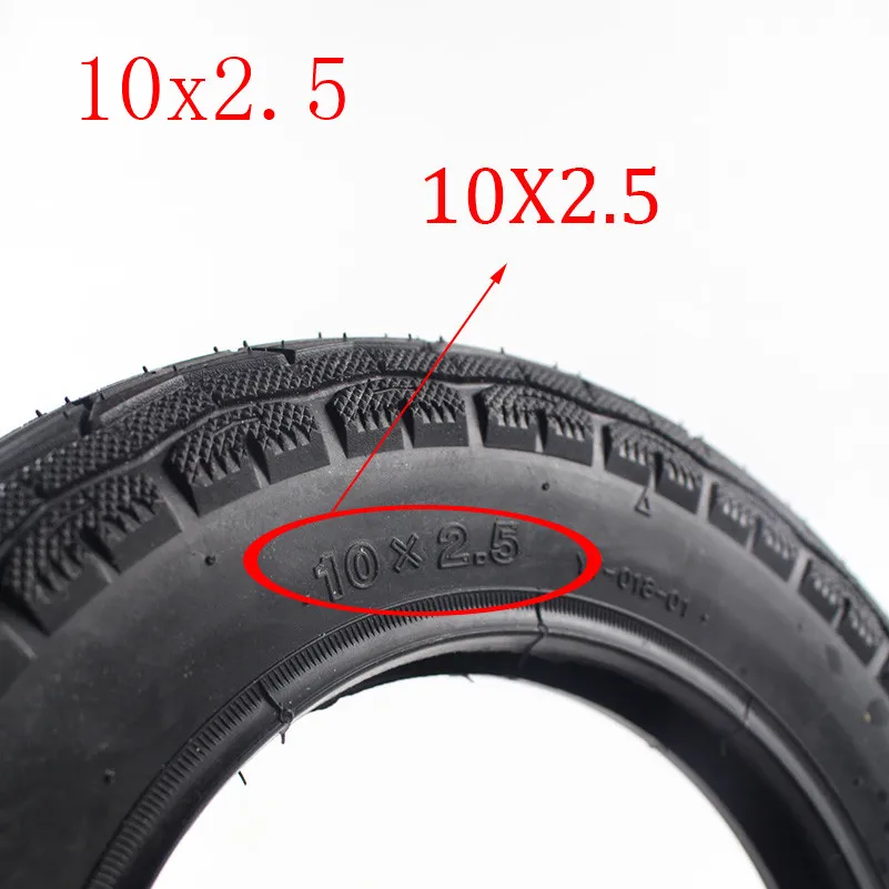 Высокое качество 10x2.50 шины 10 10-дюймовые для электрического скутера
