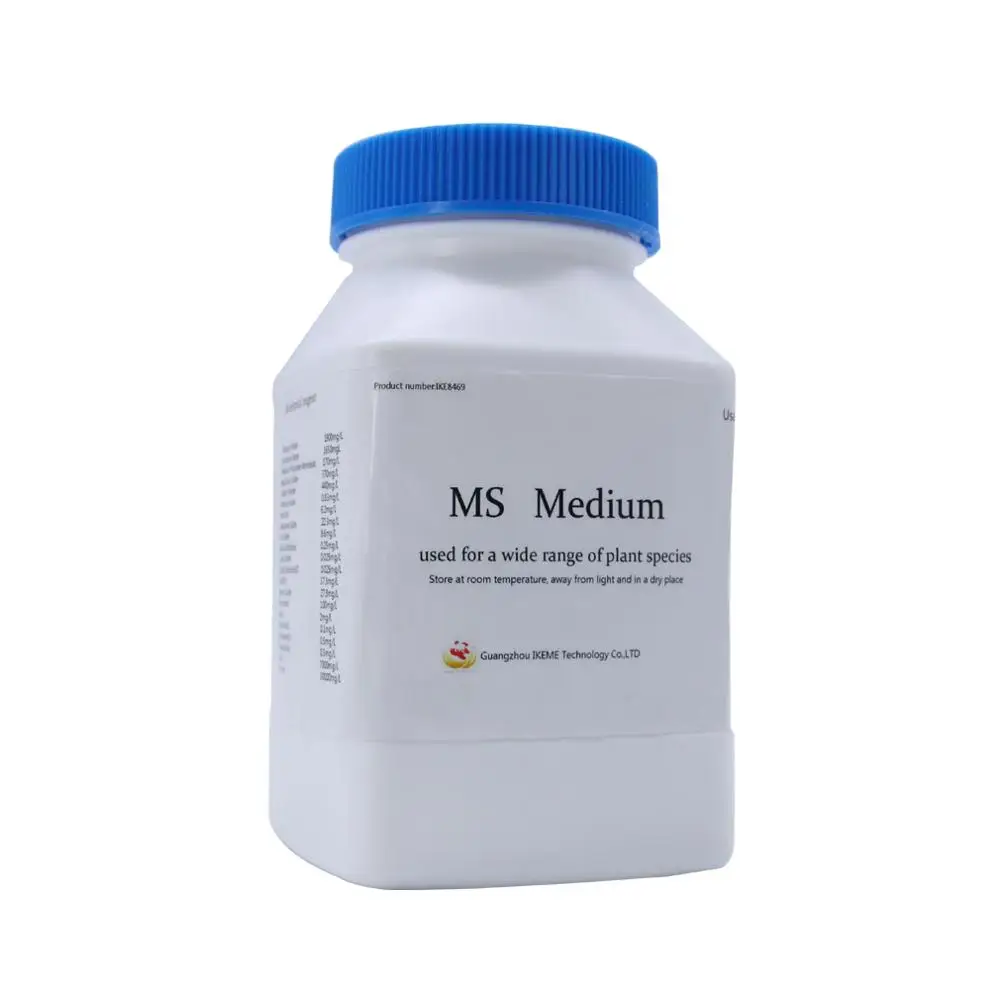 Лабораторная химия 250 г Murashige Skoog средний уровень Ms культивирование тканей