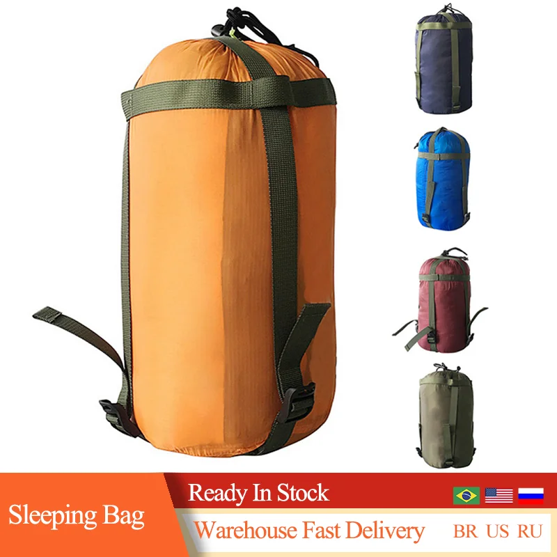 

Compression Sack Sleeping Bag Stuff Sack Waterproof Ultralight Outdoor Storage Bag Space Saving Gear Camping Hiking Backpacking