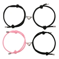 1pcs fashion couples bracelet magnetic mutual attraction rope braided friendship bracelet gift for women men 2021 new