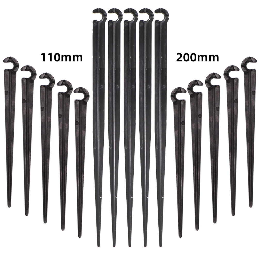 RBCFHl 50 шт 11 и 20 см 1/4 'фиксированный держатель для 4/7 мм полива ПВХ шланг Капельное орошение домашний сад цветочный горшок фитинг RBCFHl 50 шт 11 и 20 см 1/4 'фиксированный держатель для 4/7 мм полива ПВХ шланг Капельное орошение домашний сад цветочный горшок фитинг