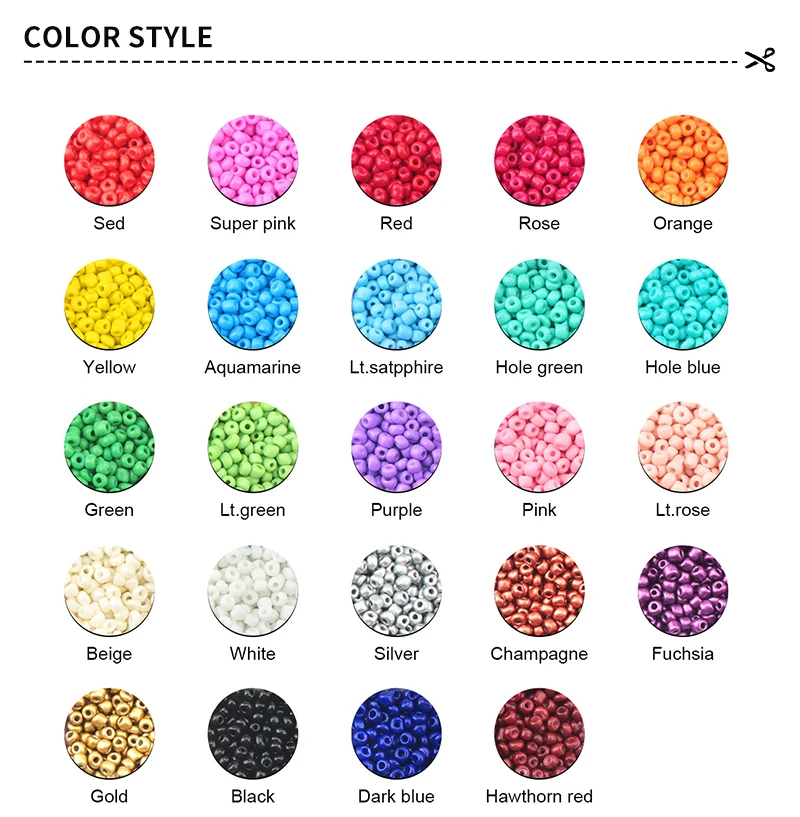 1000 шт. оптовая продажа 2 мм бусины из чешского стекла очаровательные в форме семян