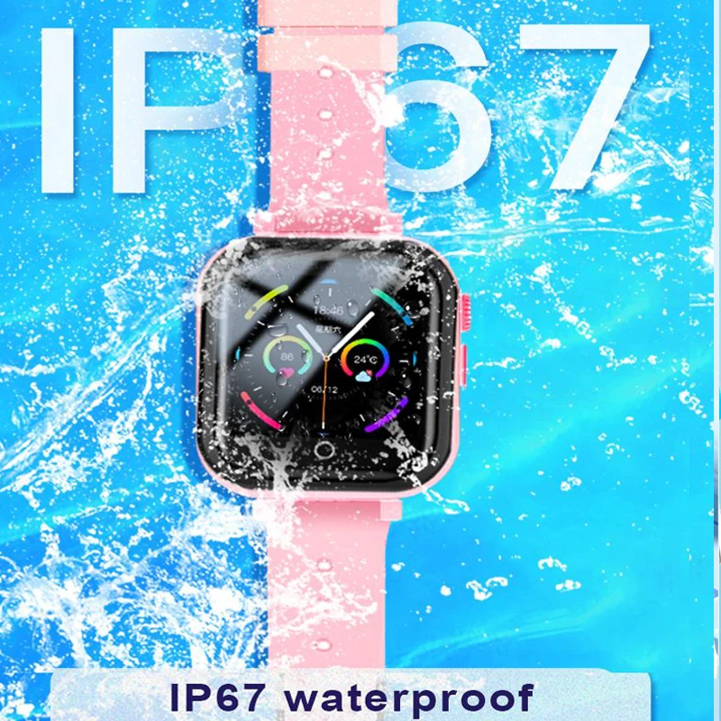T16 4G Смарт-часы GPS WIFI LBS местоположение фонарик IP67 водонепроницаемый SOS HD видео