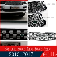 for land rover range rover vogue sva l405 2013 2014 2015 2016 2017 car front bumper grille centre panel styling upper grill